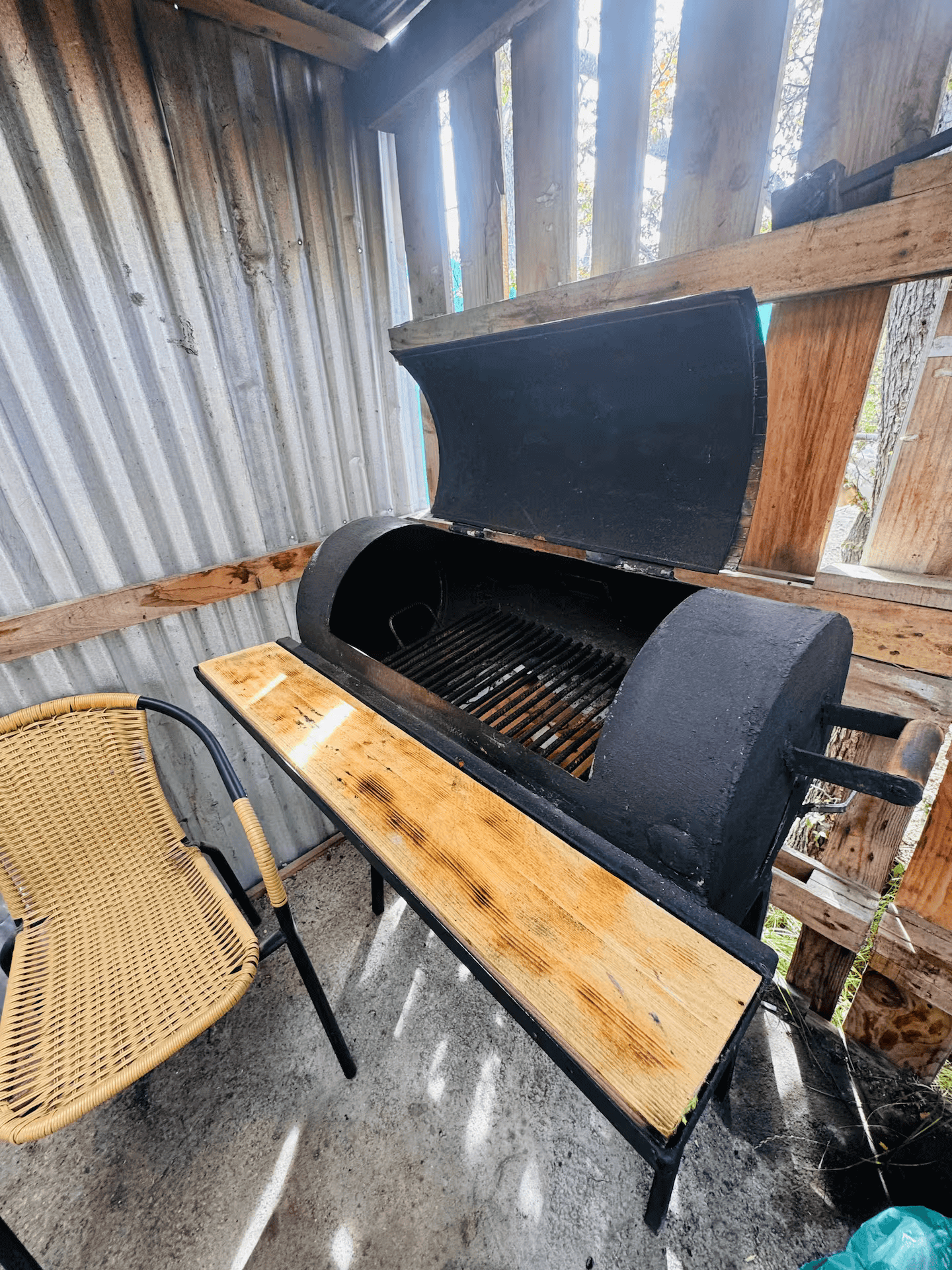 comodidad de la cabaña